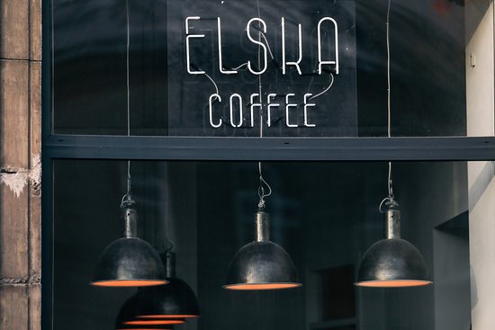 Elska coffee cafe in Vilnius